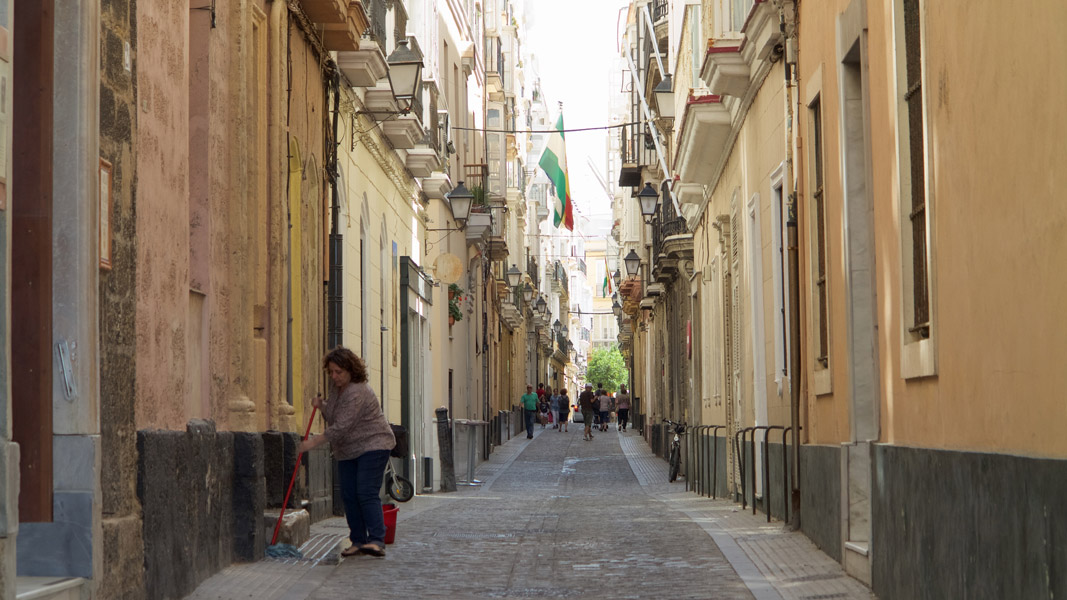 Cádiz: Altstadtstraße Cádiz: Altstadtstraße